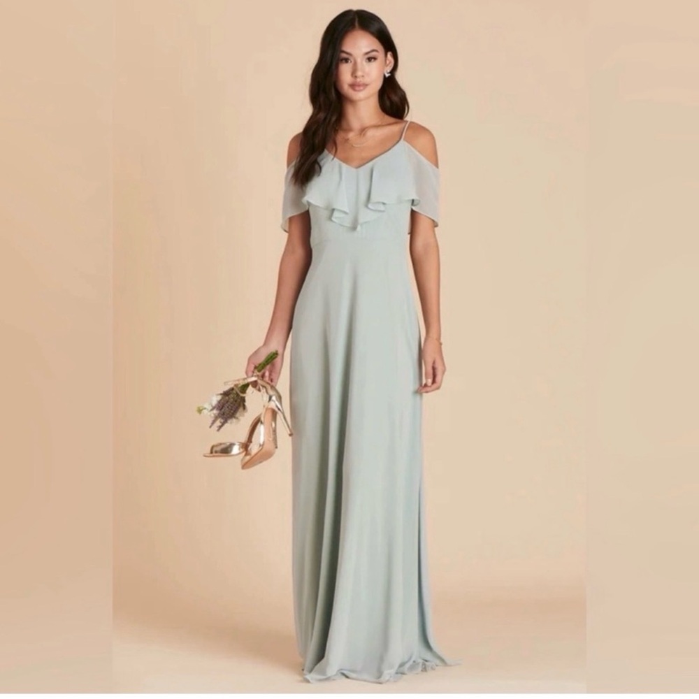 Birdy Grey JANE CONVERTIBLE DRESS CHIFFON SAGE NEW NWT BRIDESMAID WEDDING SMALL